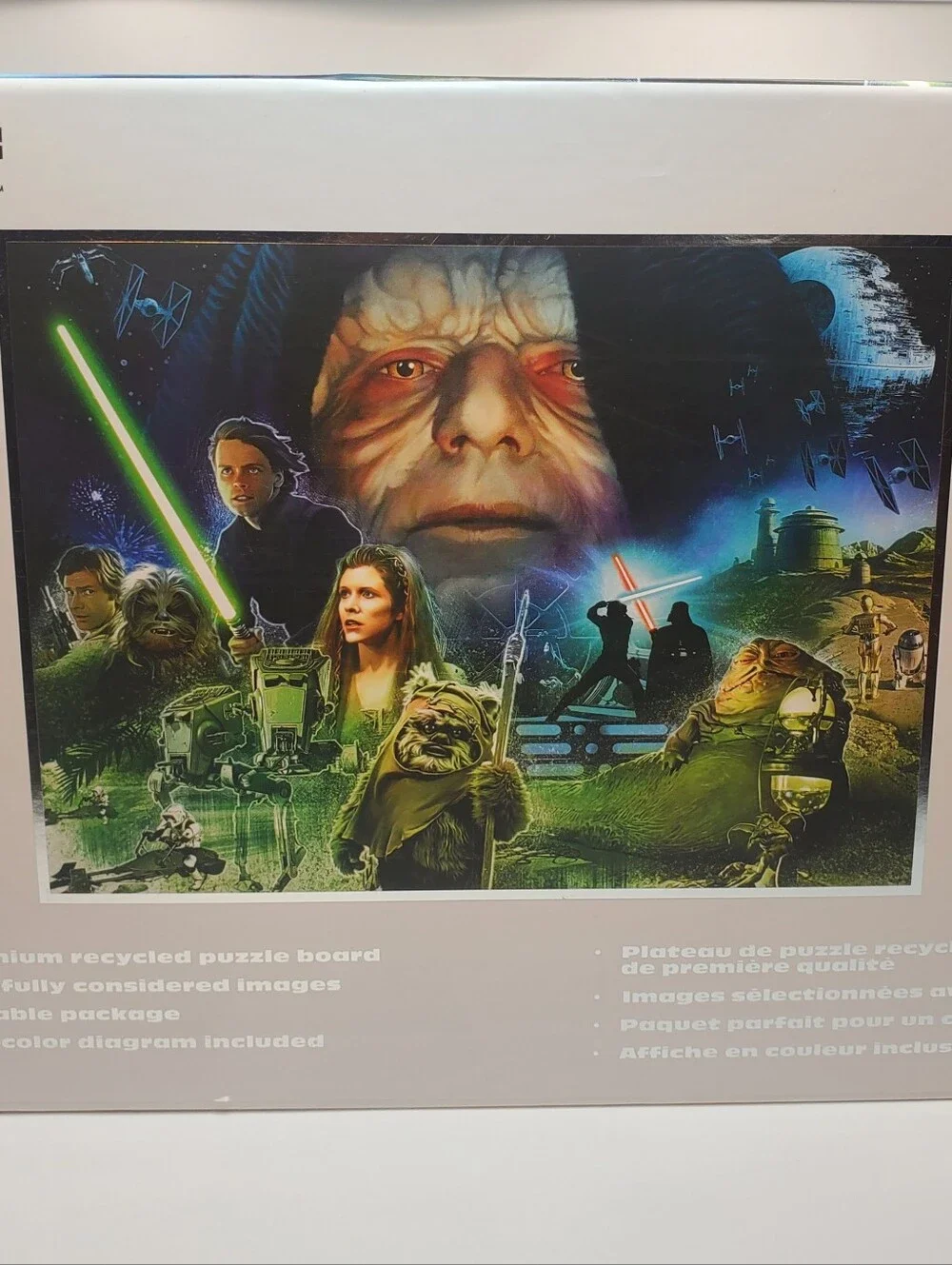 Star Wars Silver Select Edition 1000-Piece Interlocking Jigsaw Puzzle